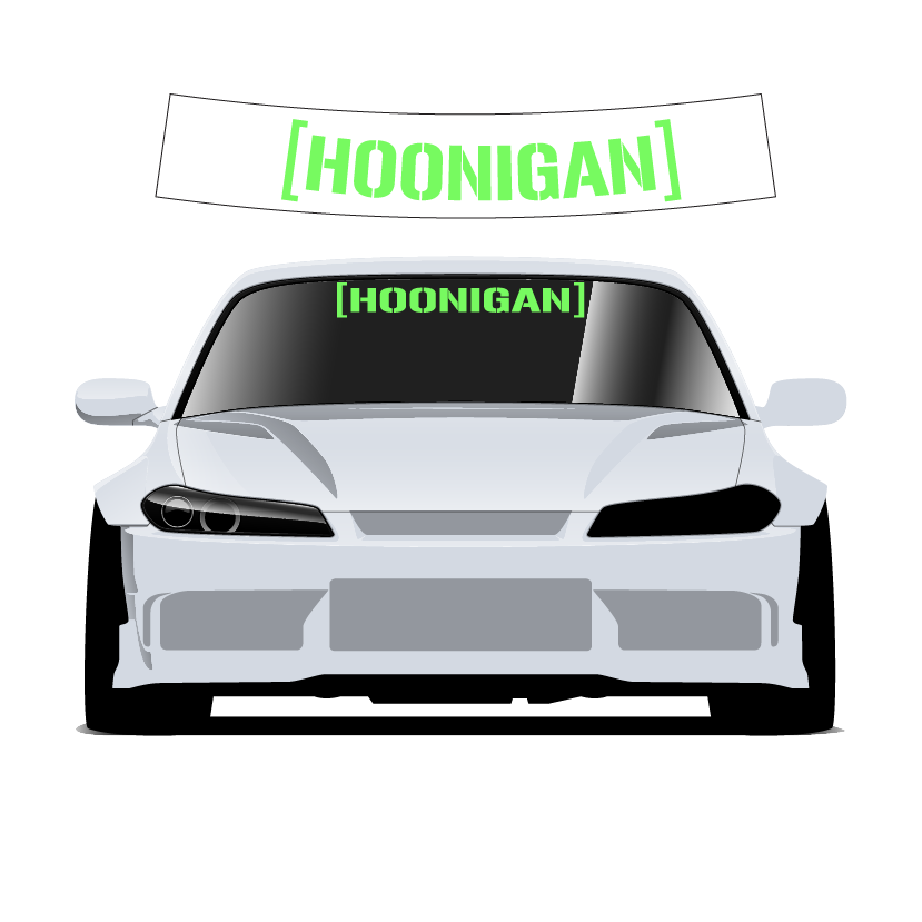 Premium Wrap Sunstrip Hoonigan