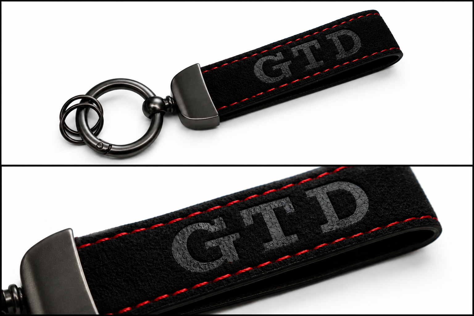 Volkswagen GTD Alcantara Keyring (Multiple Colours)