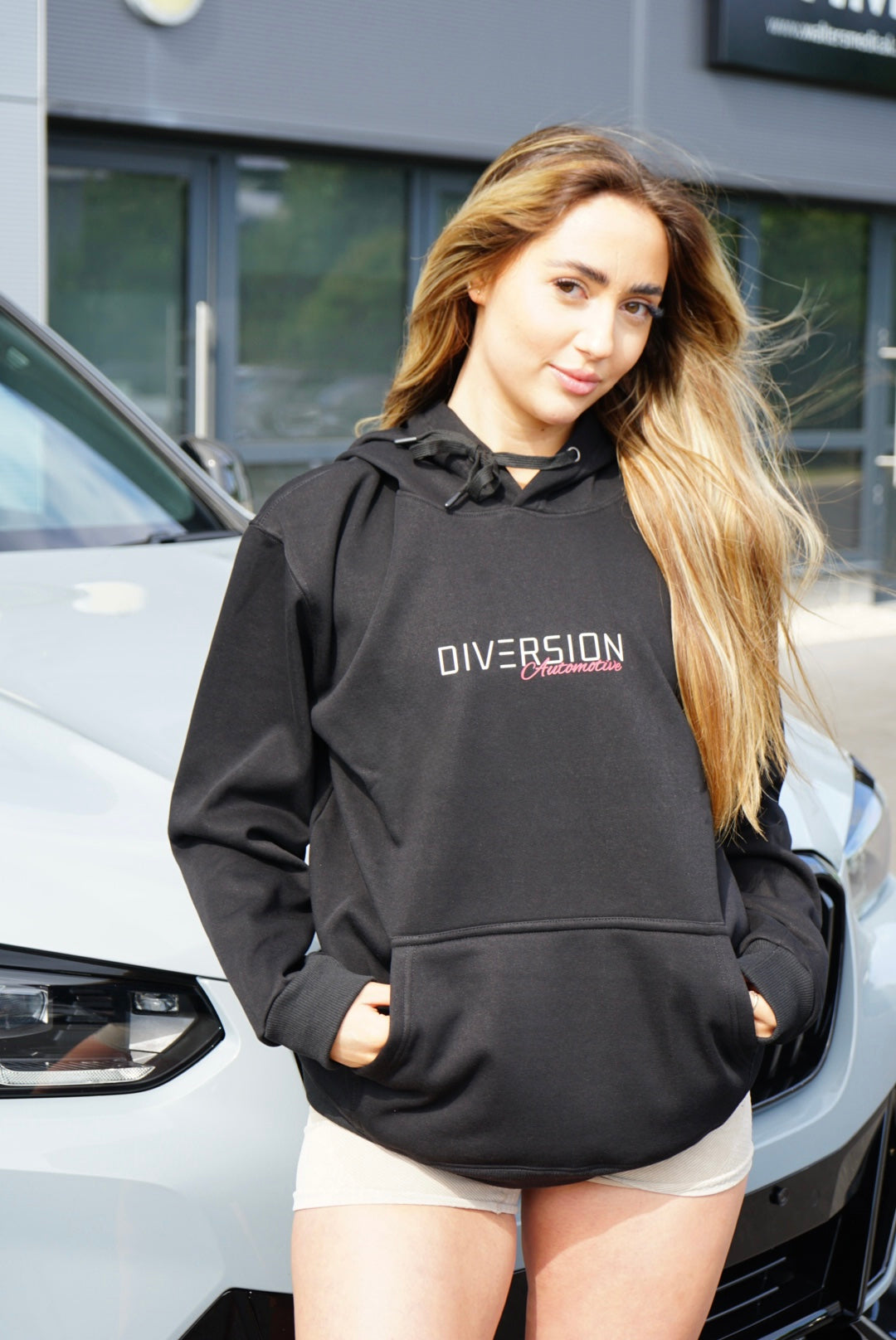 ‘DIVERSION' Automotive Official Logo Branded Soft Lined Hoodie (UNISEX)