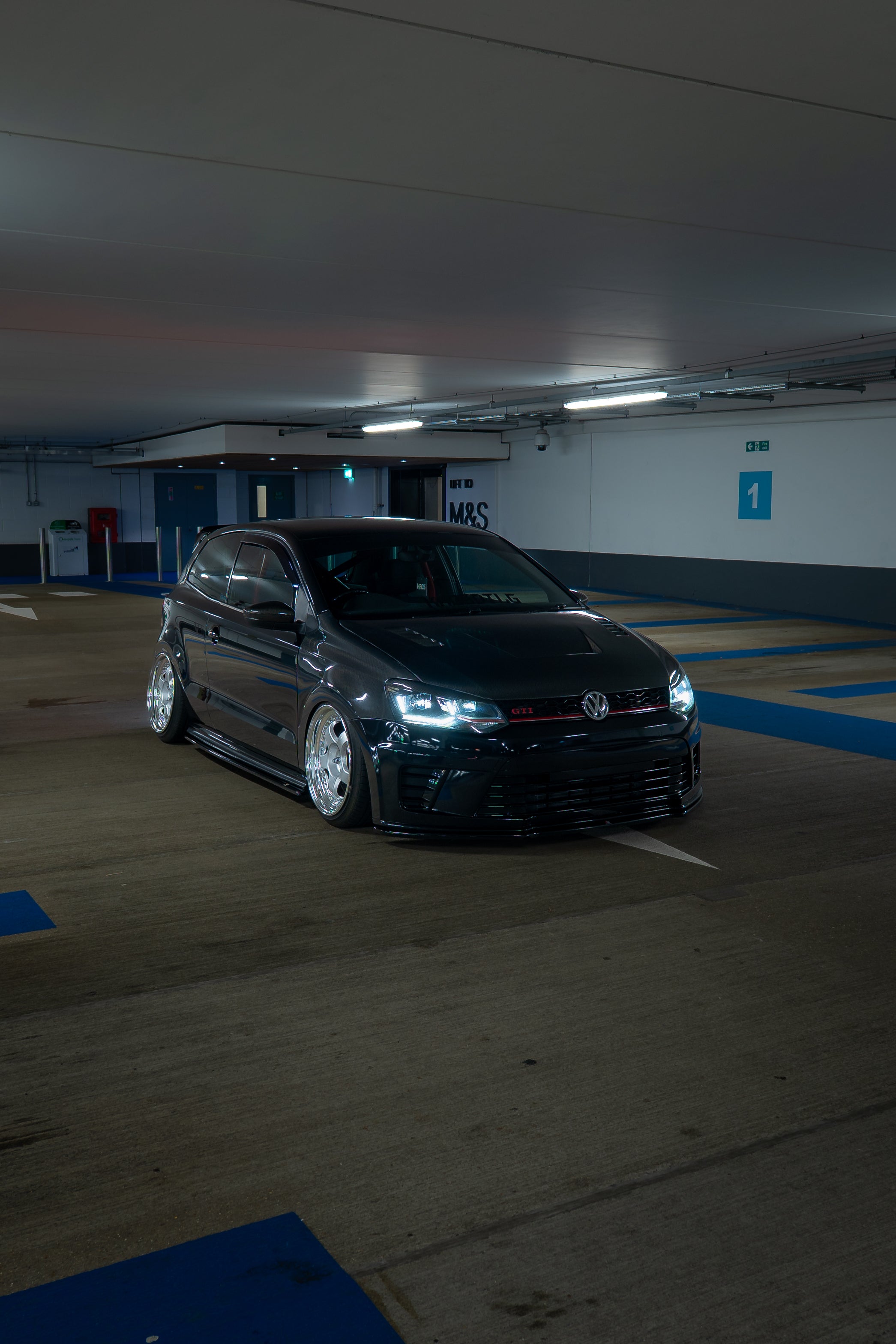 Volkswagen Polo MK5 6R / 6C Carbon Fibre Vented Wings / Fenders (Pair) 2009 - 2017 *NEW*