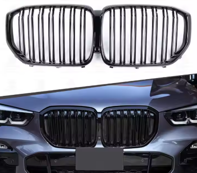 BMW X 5 Series G05 X5 30d 40i 50i M50d 2019-2022 Front Grille Gloss Black ABS CAR Accessories