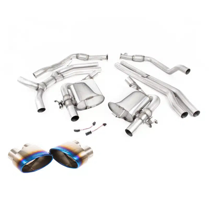 Milltek Audi RS5 (B9.5) 2.9 V6 Turbo Sportback Non-Resonated Cat-Back