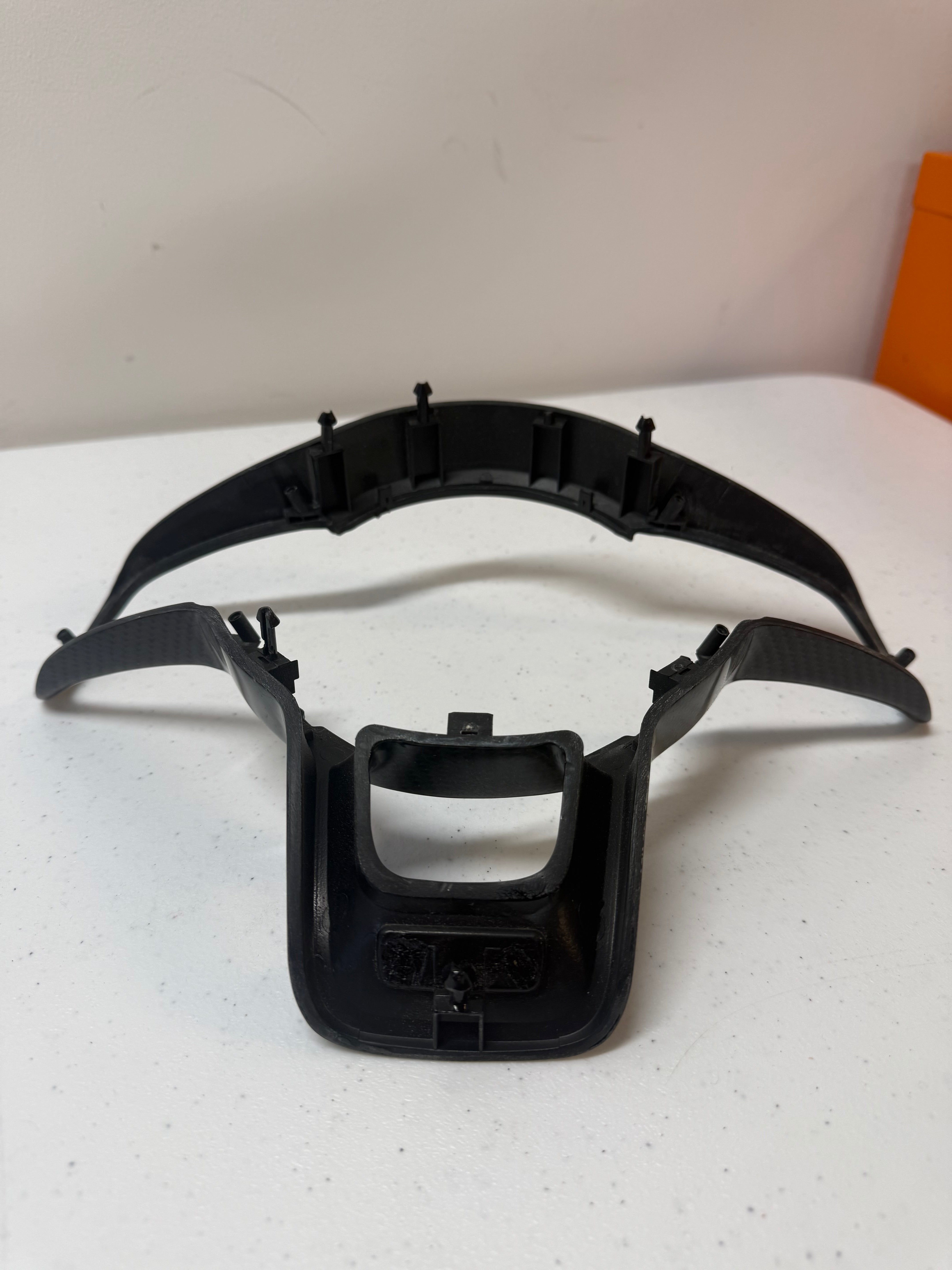 **CLEARANCE**-Volkswagen Golf / Polo Button Trim (GTI / R / GTD / GTE) Custom Carbon Surround