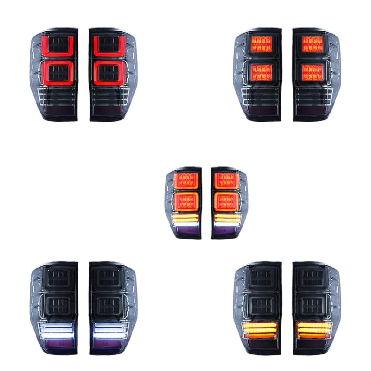 Ford Ranger LED Rear Tail Lights V1 (2015 - 2023 Models)