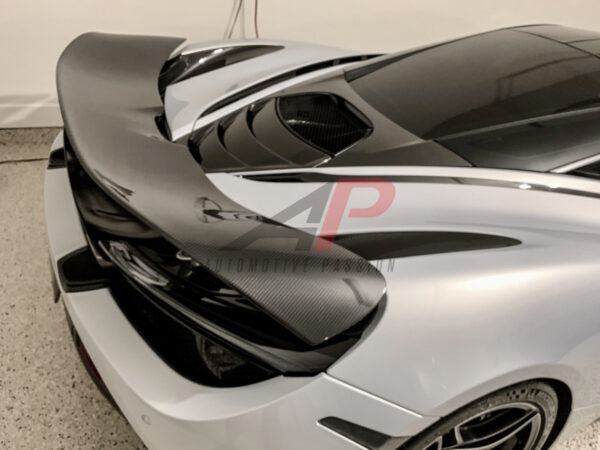McLaren 720s Dry Carbon Fibre Engine & Deck Surround Cover