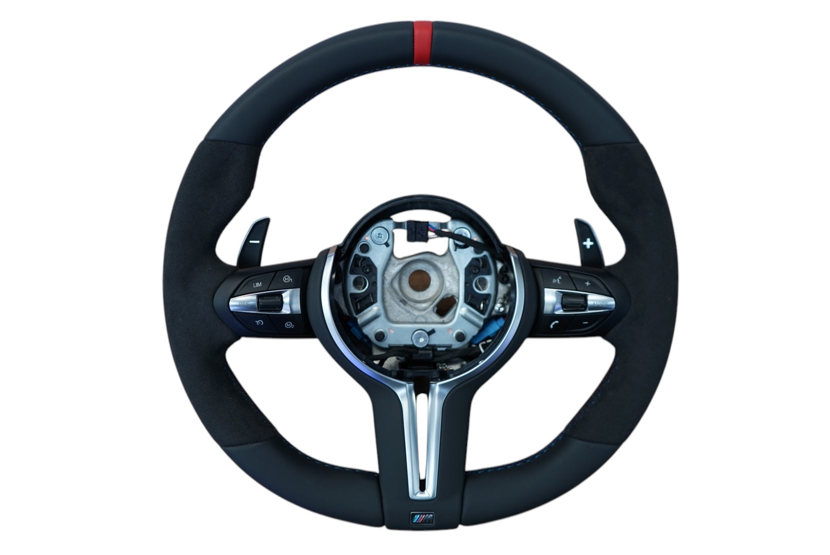 BMW 1, 2, 3, 4, 5 Series Carbon Fibre Steering Wheel (IN STOCK - SWBMWF8)