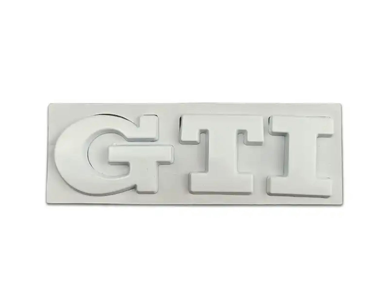 Volkswagen GTI Badges (Front Grille Replacement or Rear Boot Badge)