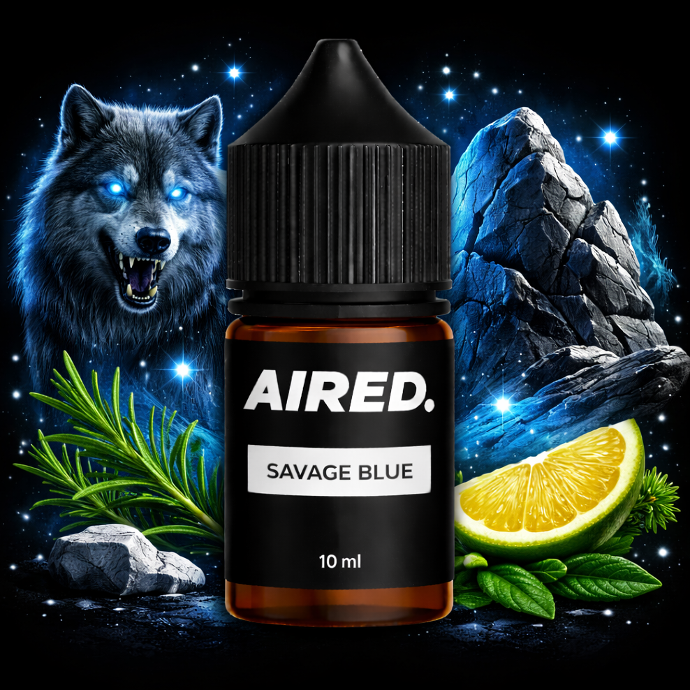 AIRED. Savage Blue Scented Essential Oil / Aromatherapy Oil (10ml)