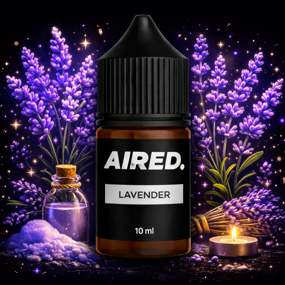 AIRED. Lavender Scented Essential Oil / Aromatherapy Oil (10ml)