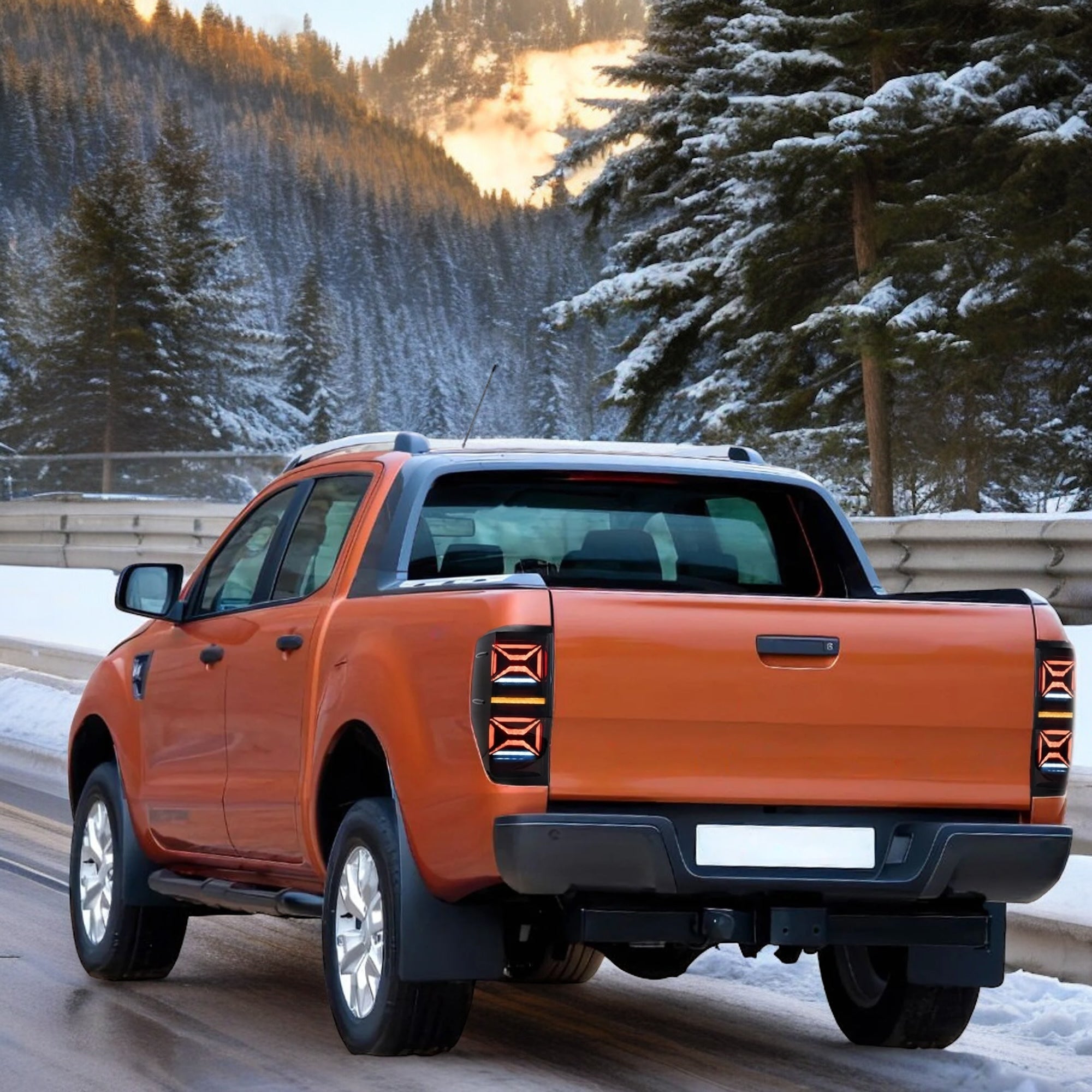 Ford Ranger LED Read Tail Lights V2 (2015 - 2023 Models)