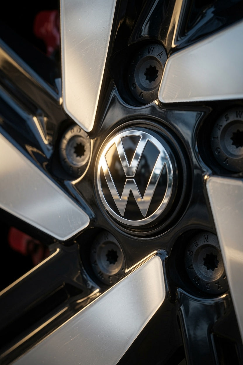Volkswagen VW Floating Centre Cap / Hub Cap Emblem Kit (All Models)