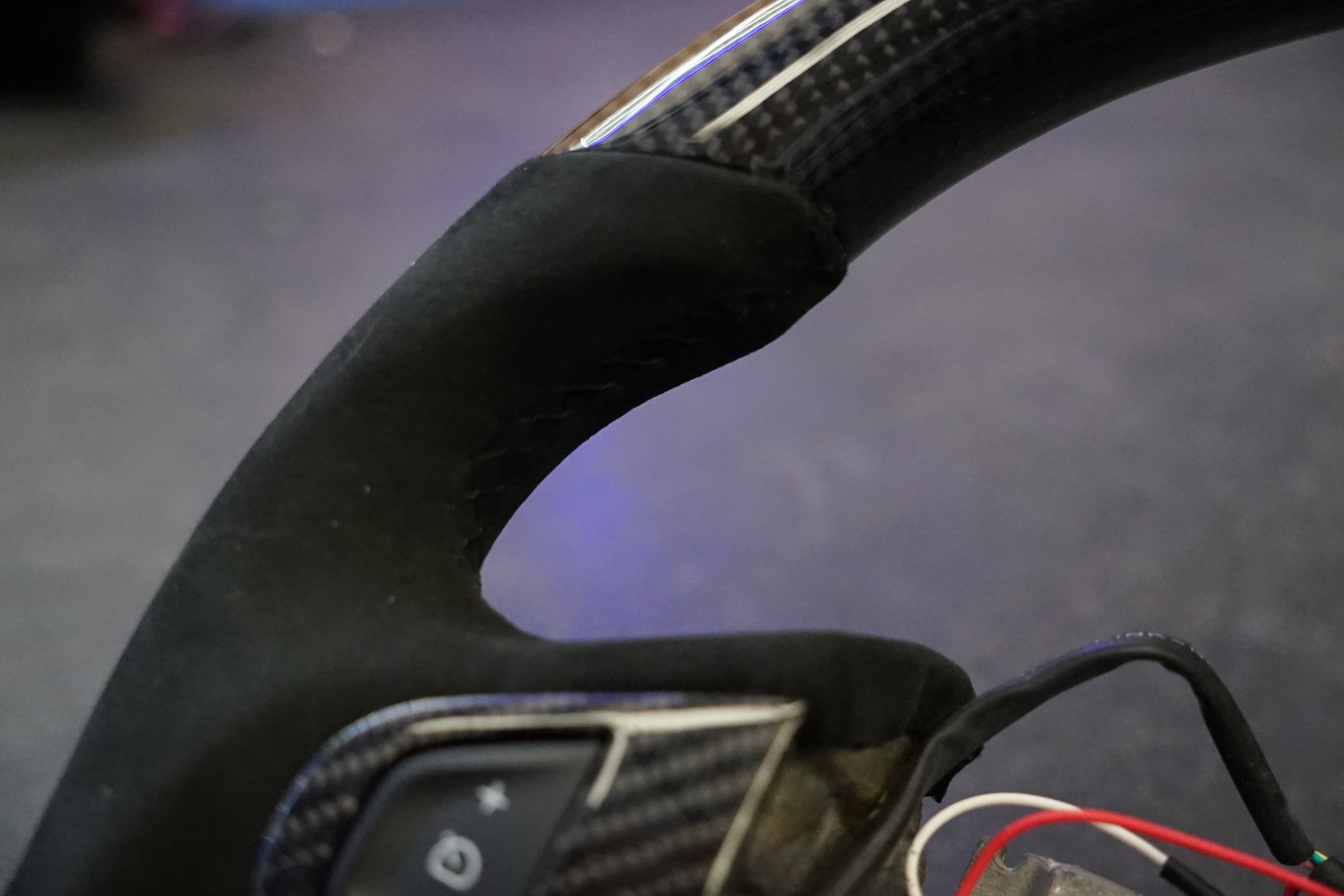 Renault Megane / Clio Carbon Fibre Steering Wheel (IN STOCK) | SWRENMAG1