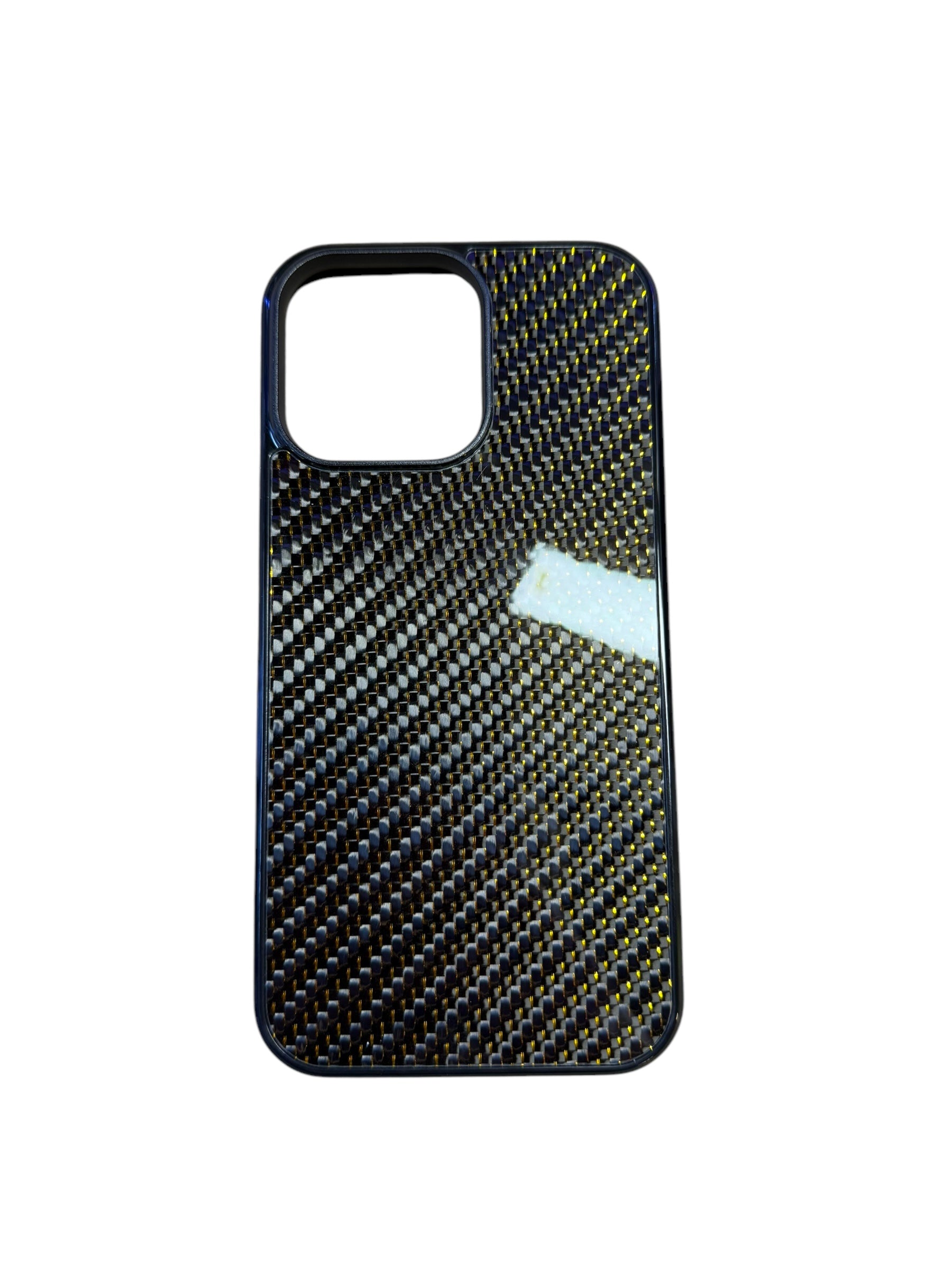 IPhone 13, 13 Pro, 13 Pro Max Twill Carbon + Colour Phone Case - DIVERSION