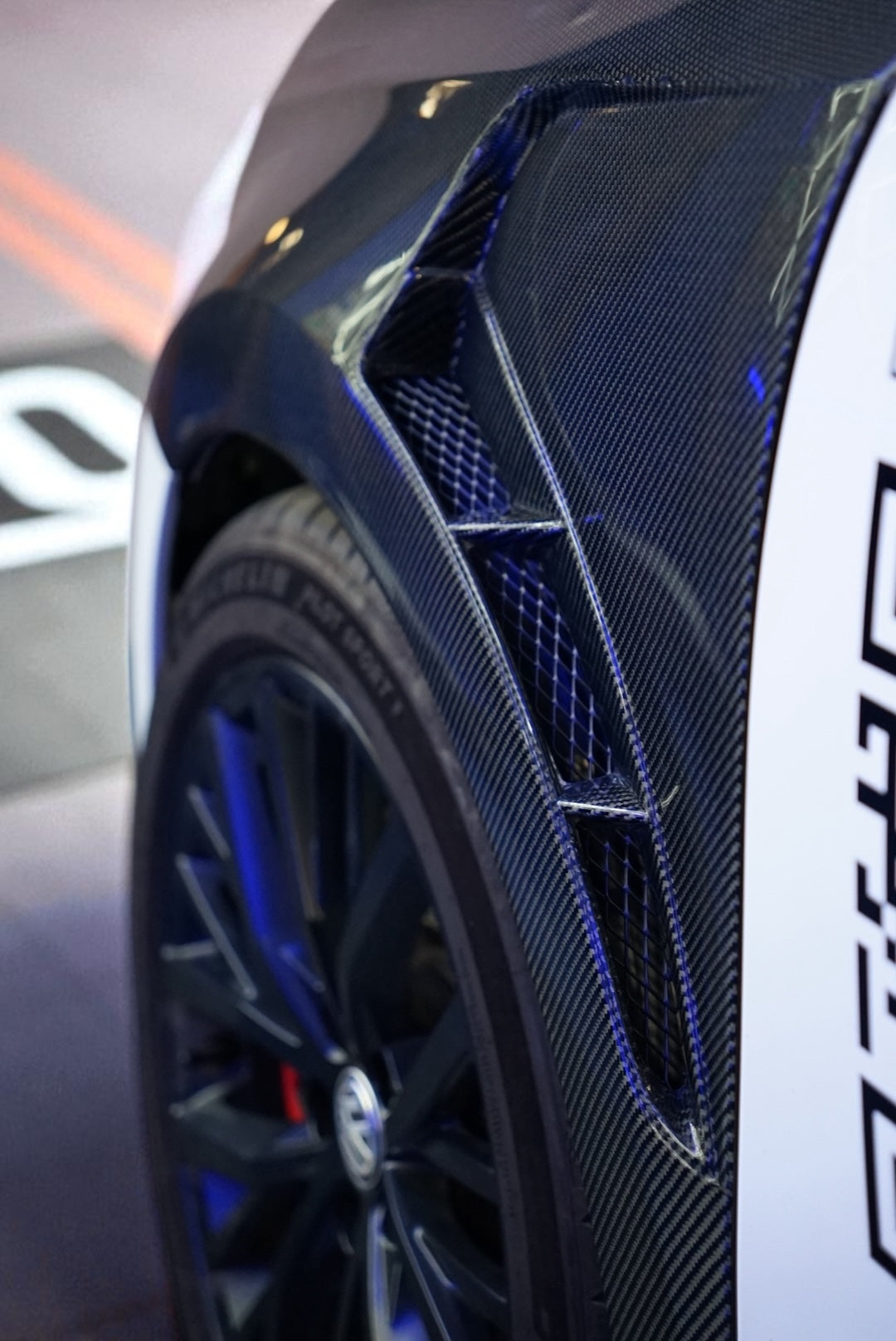 Volkswagen Polo MK5 6R / 6C Carbon Fibre Vented Flared Wings / Fenders (Pair) 2009 - 2017 *NEW*