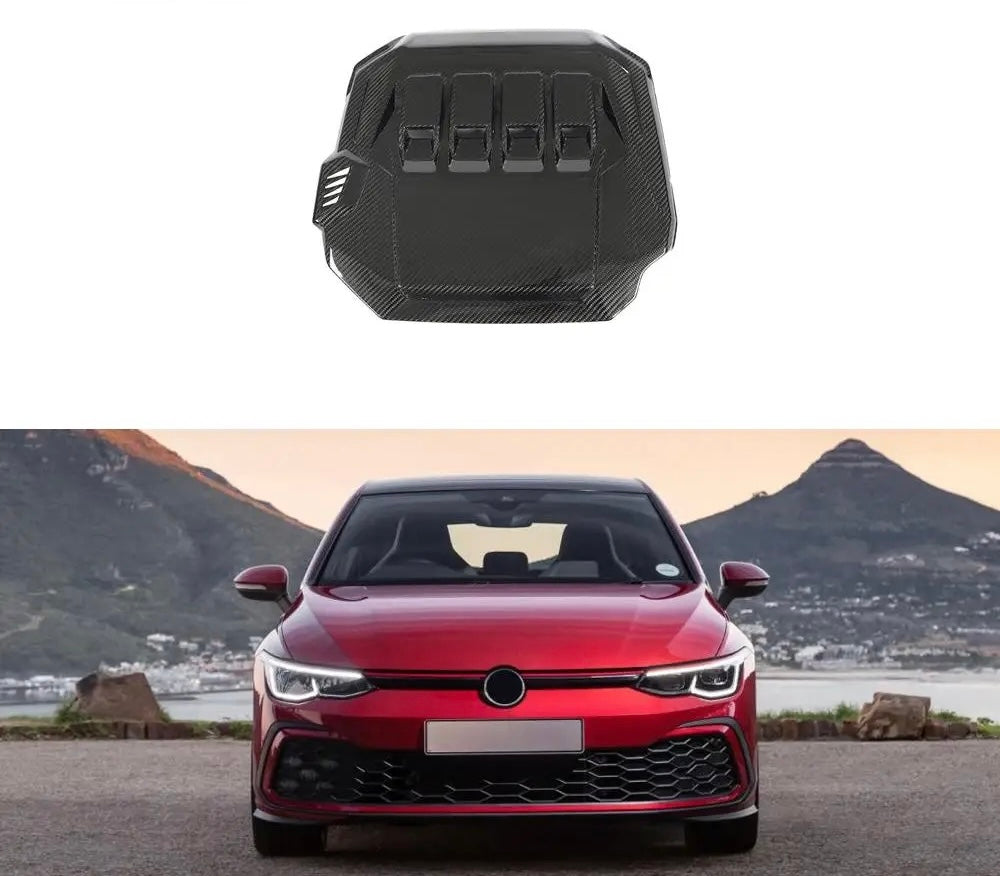 Volkswagen VW Golf MK8 GTI Carbon Fibre Engine Cover (2021+ Models)