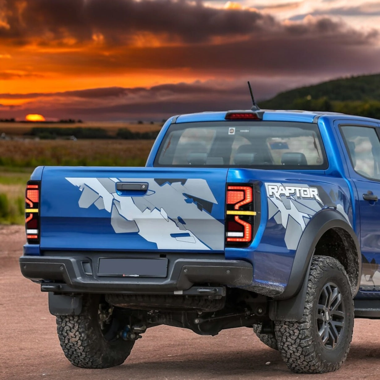 Ford Ranger LED Read Tail Lights V3 (2015 - 2023 Models)