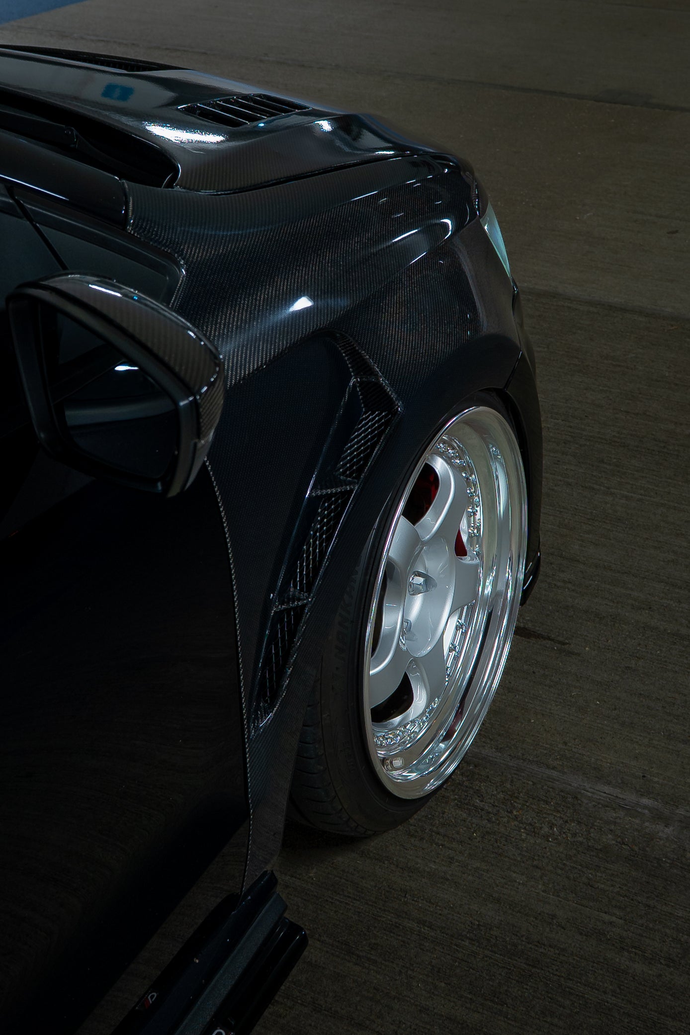 Volkswagen Polo MK5 6R / 6C Carbon Fibre Vented Wings / Fenders (Pair) 2009 - 2017 *NEW*