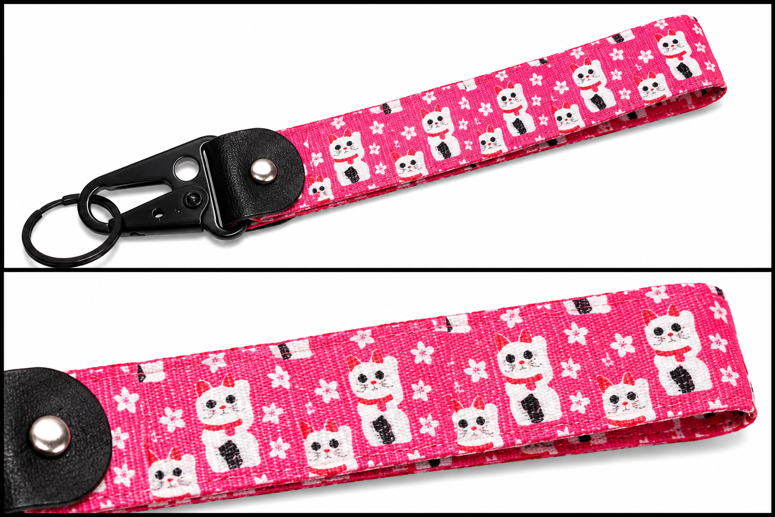 Car Premium Wrist Strap Key Chain Accessory (Various Styles)