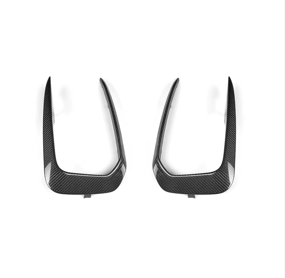 BMW 1 Series F20 F21 M Sport / M135i / M140i Carbon Fibre Front Canards (2015 - 2019)