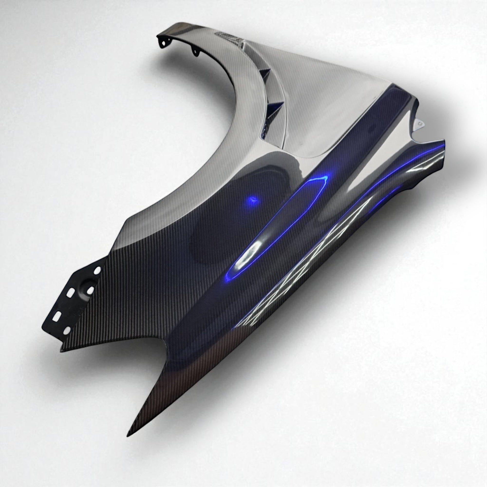 Volkswagen Polo MK5 V2 Genuine Carbon Fibre Bonnet & Wings Bundle (6R / 6C 09 - 17 Models) DIVERSION