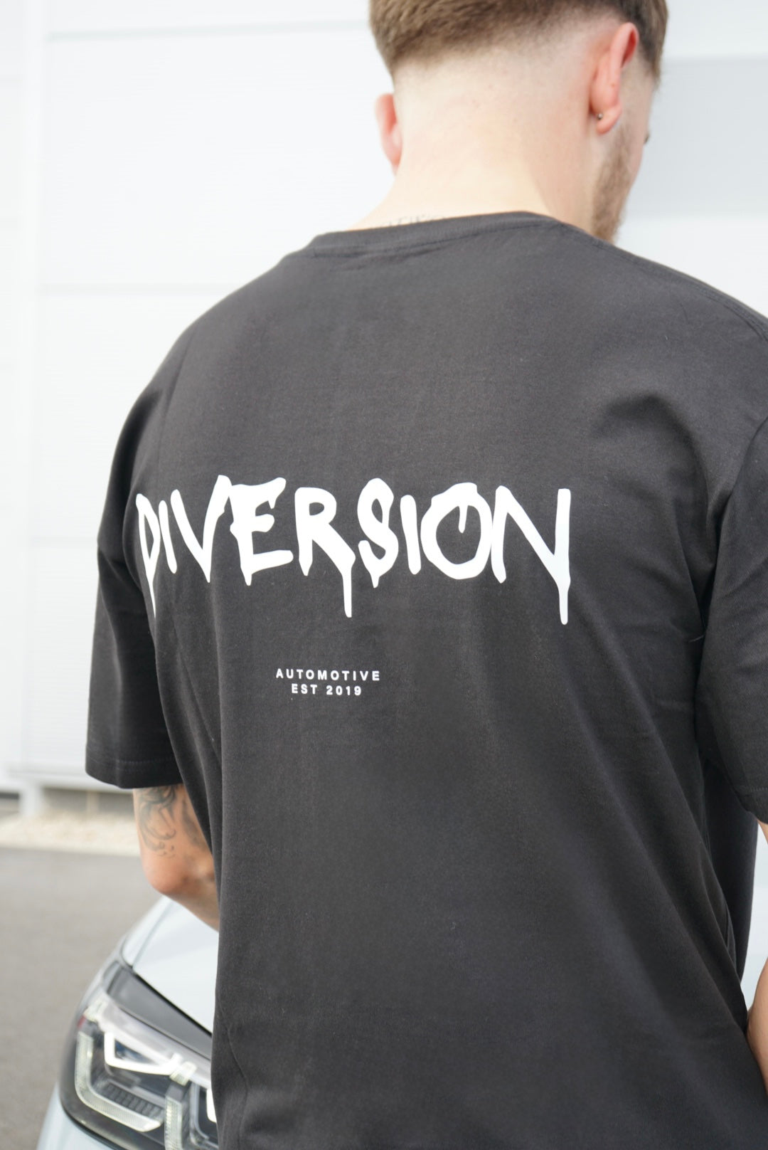‘DIVERSION' Dripping Branded T-Shirt (UNISEX)