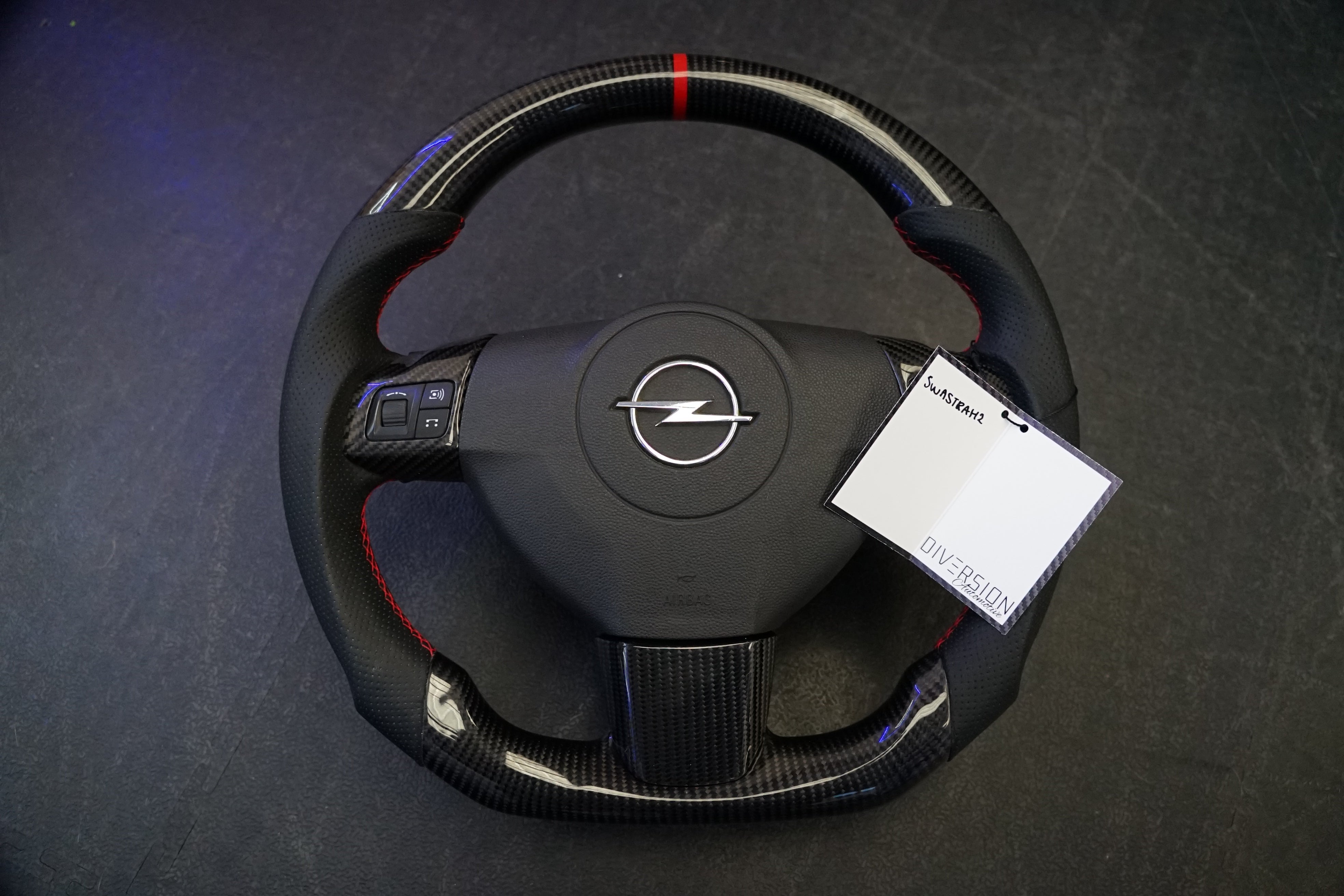 Vauxhall Astra H 2004-2010 Carbon Fibre Steering Wheel (IN STOCK) | SWASTRAH2
