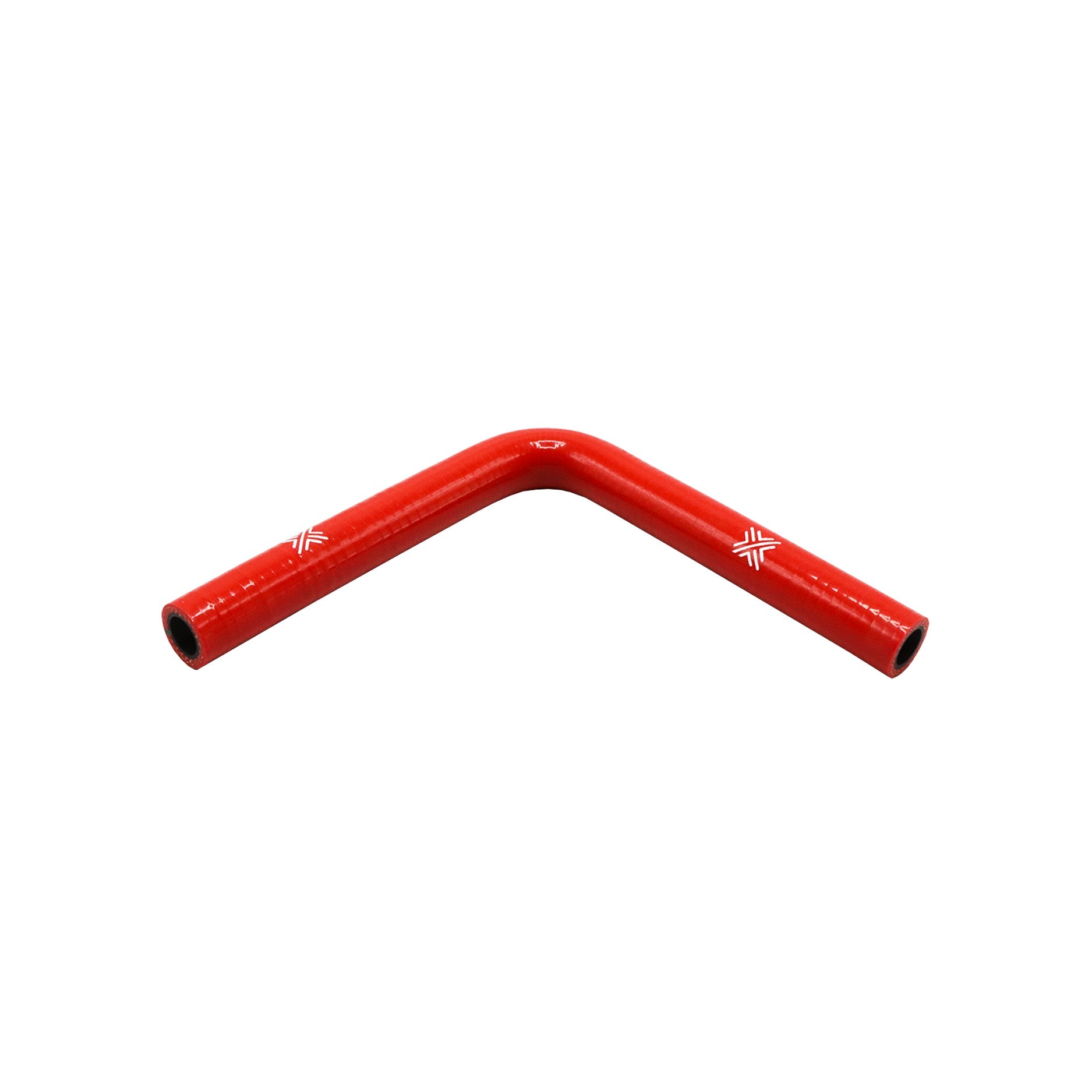 Pipercross Red 90° 12mm Bore, 152mm Leg Length Silicone Hose (FCL04056)
