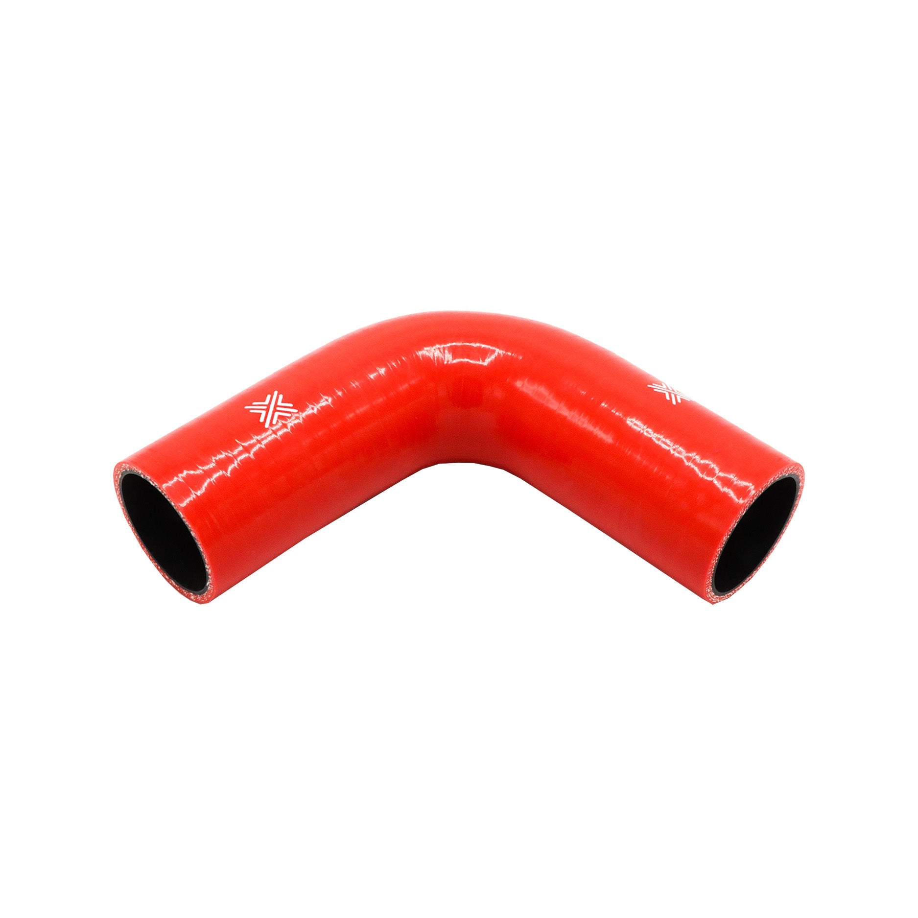 Pipercross Red 90° 50.8mm Bore, 152mm Leg Length Silicone Hose (FCL04074)