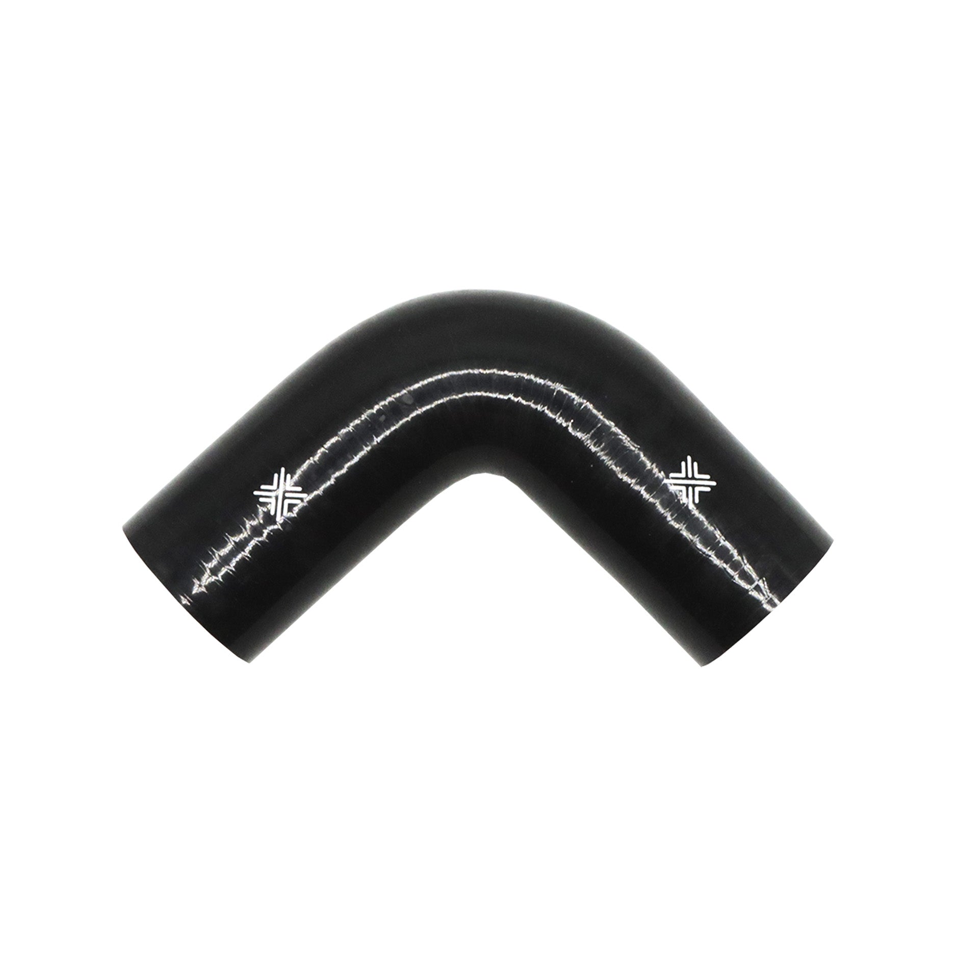 Pipercross Black 90° 61mm Bore, 152mm Leg Length Silicone Hose (FCL04075)