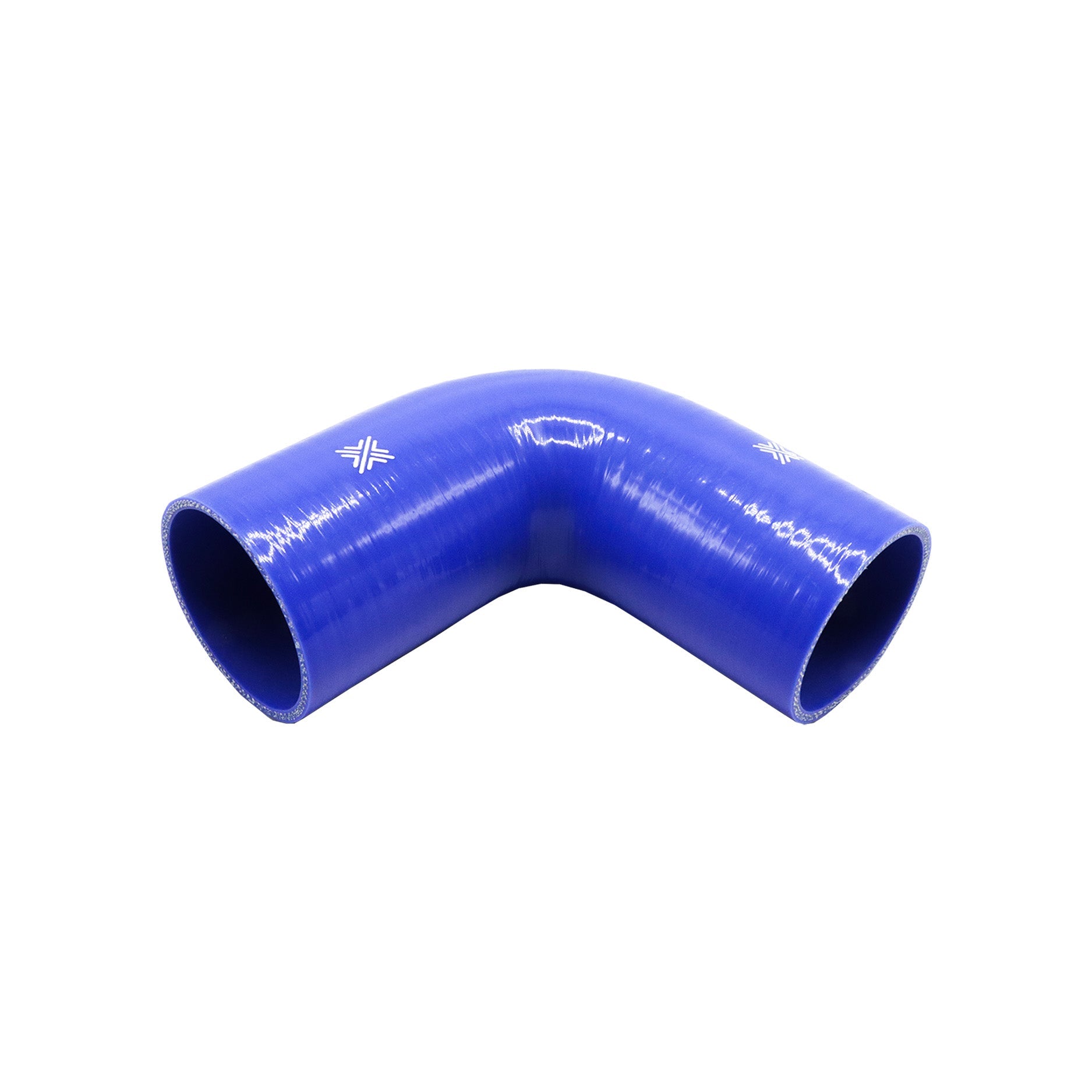 Pipercross Blue 90° 76mm Bore, 152mm Leg Length Silicone Hose (FCL04085)
