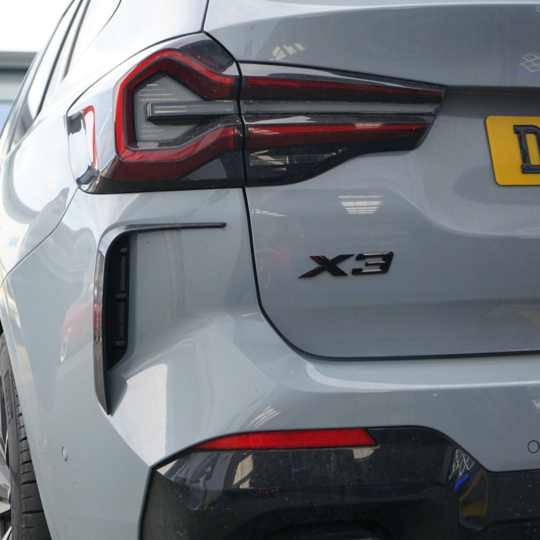 BMW X3 Model Badge / Emblem Gloss Black