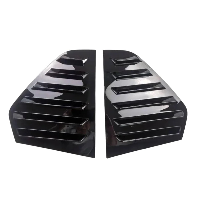 Volkswagen VW Golf MK8 Gloss Black Rear Window Louvres (5 Door Models)(2020-2024)