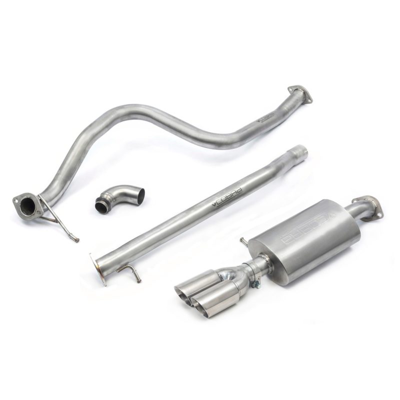 Cobra Sport Ford Fiesta (Mk8) 1L EcoBoost ST-Line (ST Style) Twin Tip Catback Exhaust