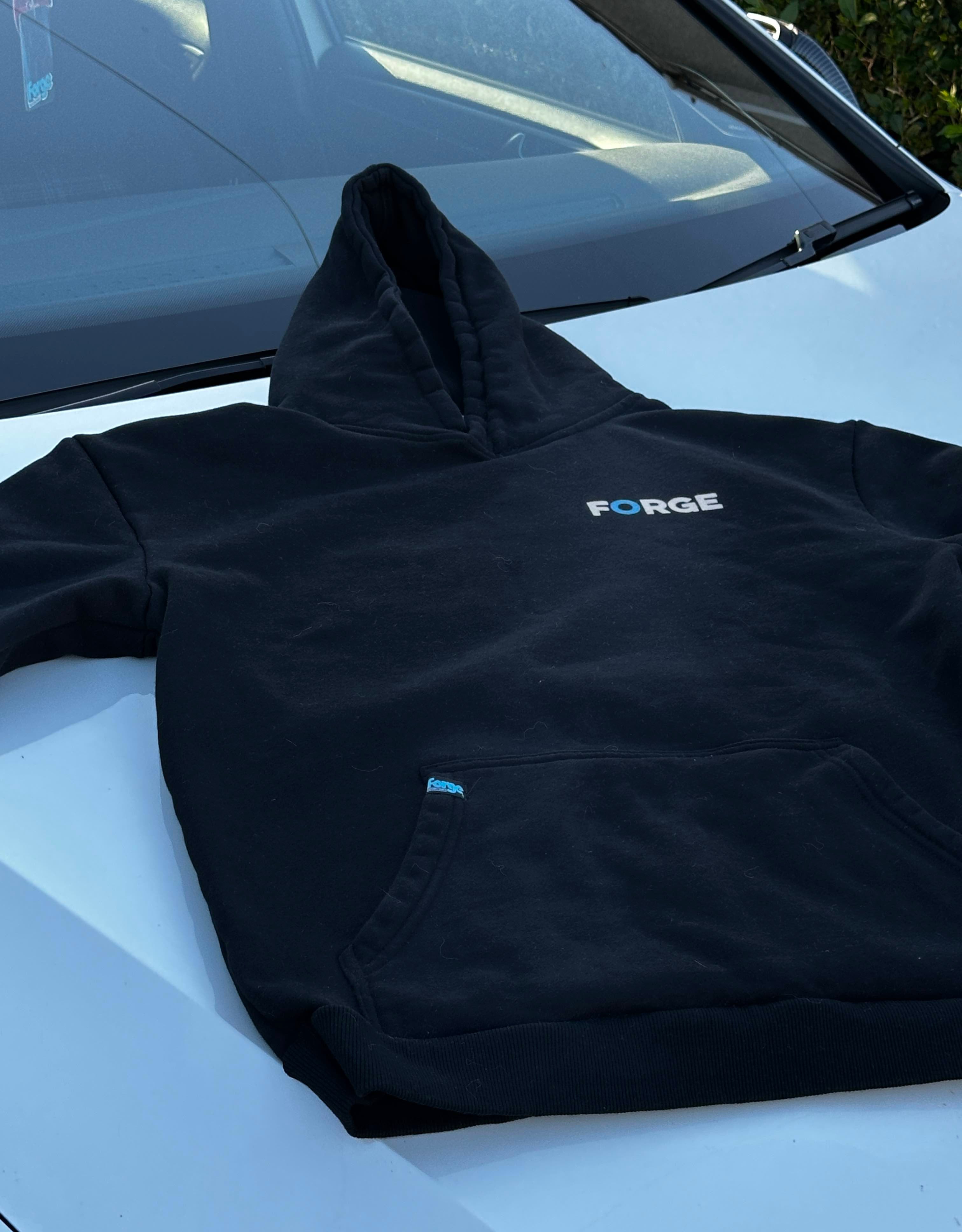Forge Motorsport Crossword Word Hoodie