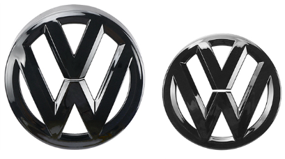 Volkswagen Golf MK7 Gloss Black Badge Set (2013 - 2016 Models)