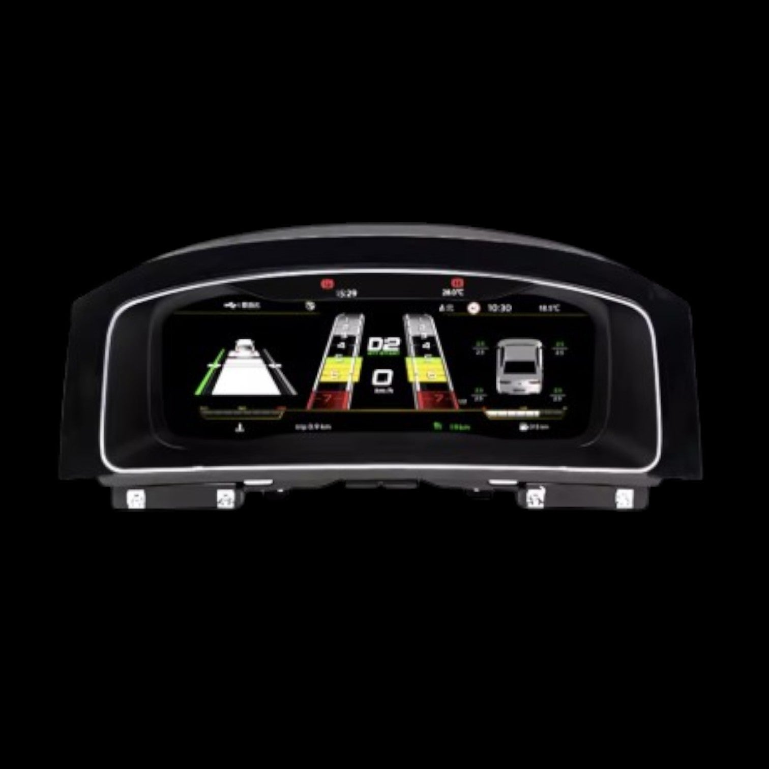 Volkswagen Golf MK7/MK7.5 (2013-2021) 12.3" Digital Instrument Cluster – LCD Upgrade