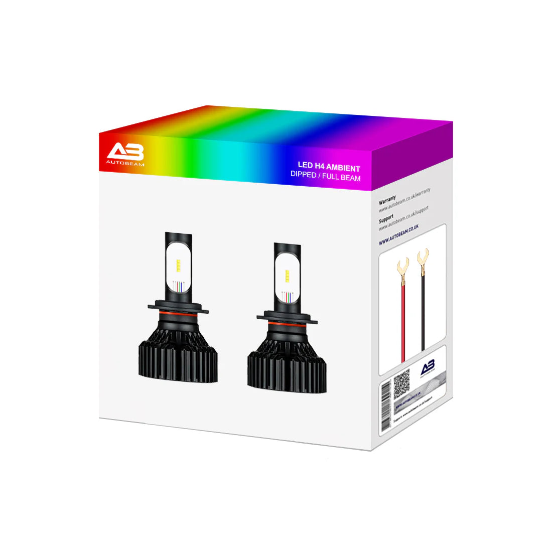 Autobeam LED H4 Ambient + Dipped | Full Beam Unit