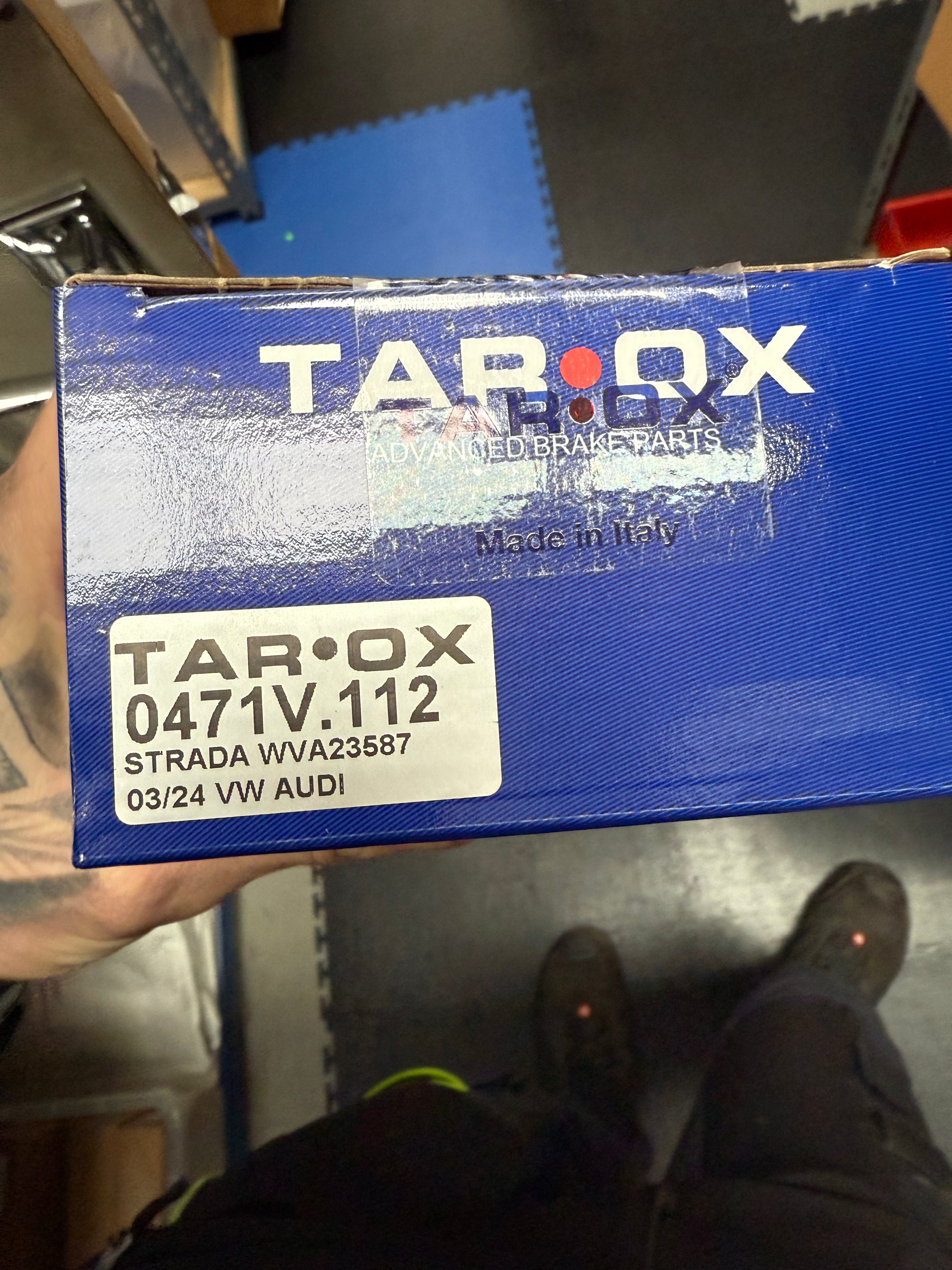 **CLEARANCE** Tarox Strada Front Brake Pads SP0471V.112 for Audi S1 – 312MM
