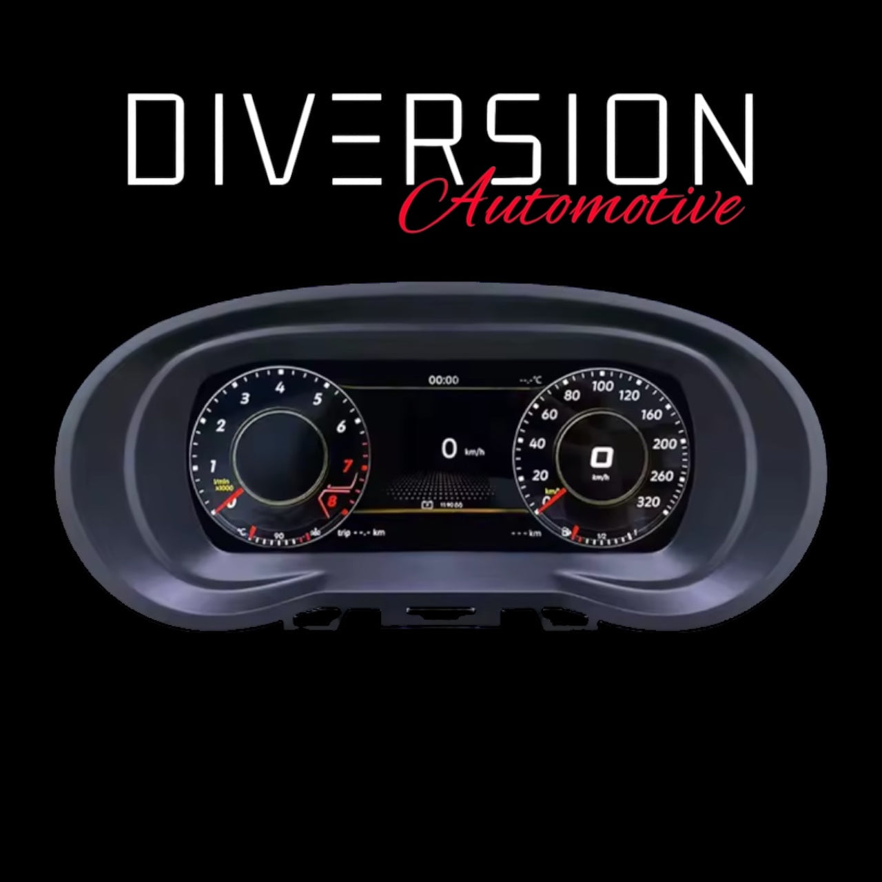 Volkswagen Polo MK5 (2009-2017) 9" Digital Instrument Cluster – LCD Upgrade