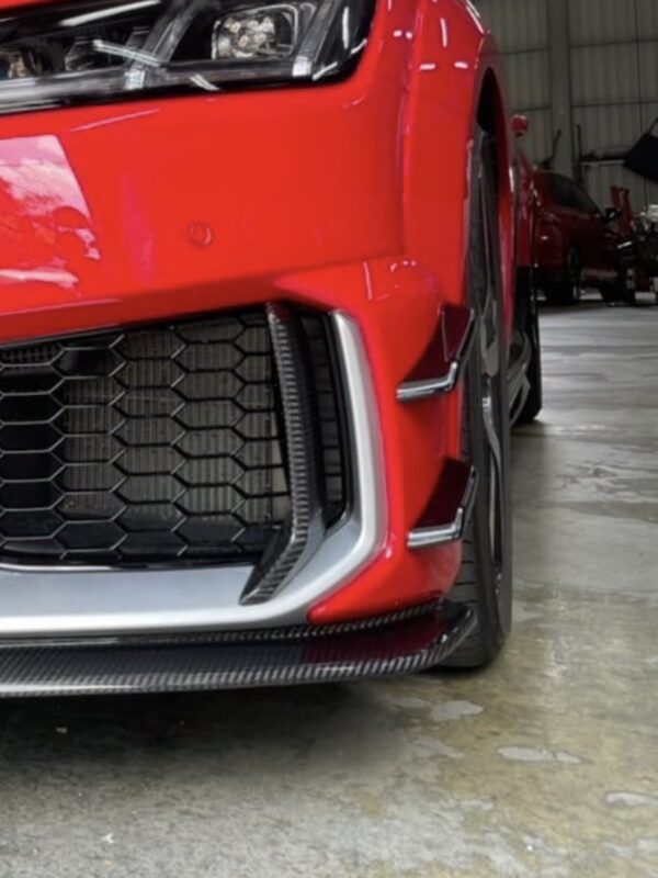 AP Design Audi TTRS 8S FL Front Canard & Carbon Element Package