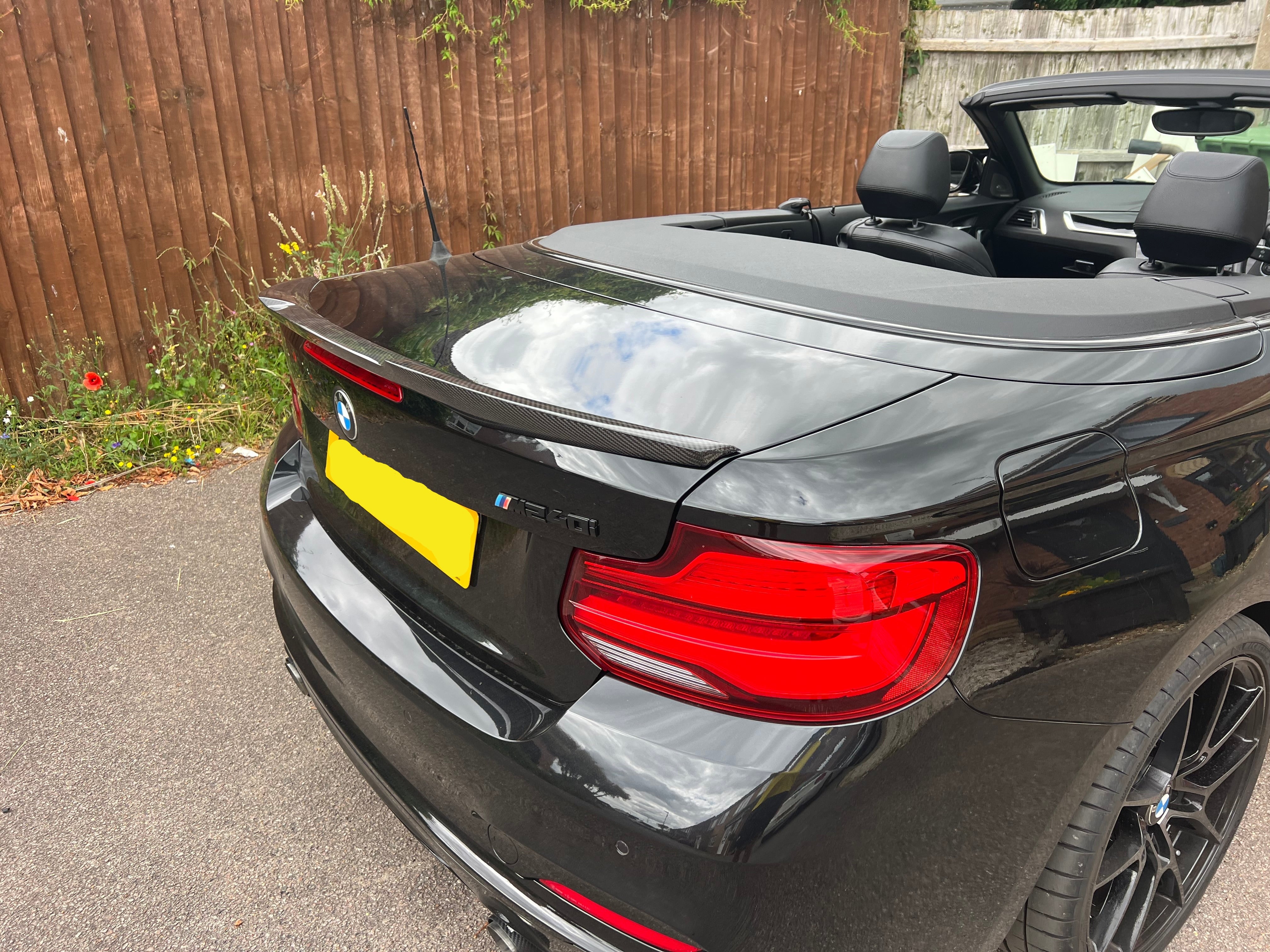 BMW F22/F23 2 Series Carbon Fibre Rear Boot Spoiler (2014-2019)