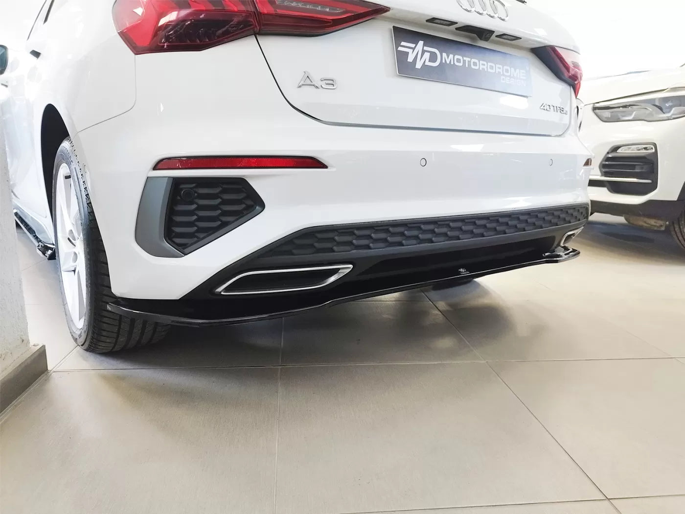 Rear Splitter Audi A3 S-Line 8Y Sportback