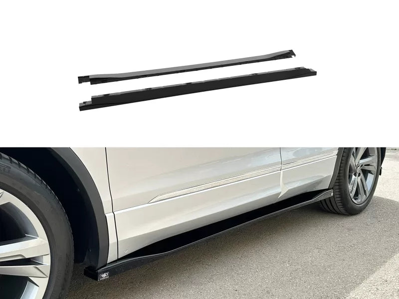 Side Skirts Extensions Volkswagen Tiguan R / R-Line Mk2 Facelift (2020-2024)