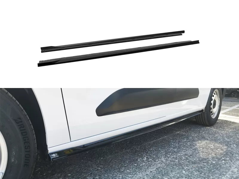 Side Skirts Extensions Citroen Berlingo L2 Mk3 / Peugeot Partner L2 Mk3