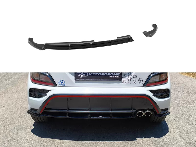 Rear Splitter Hyundai Kona N-Line Mk1 Facelift