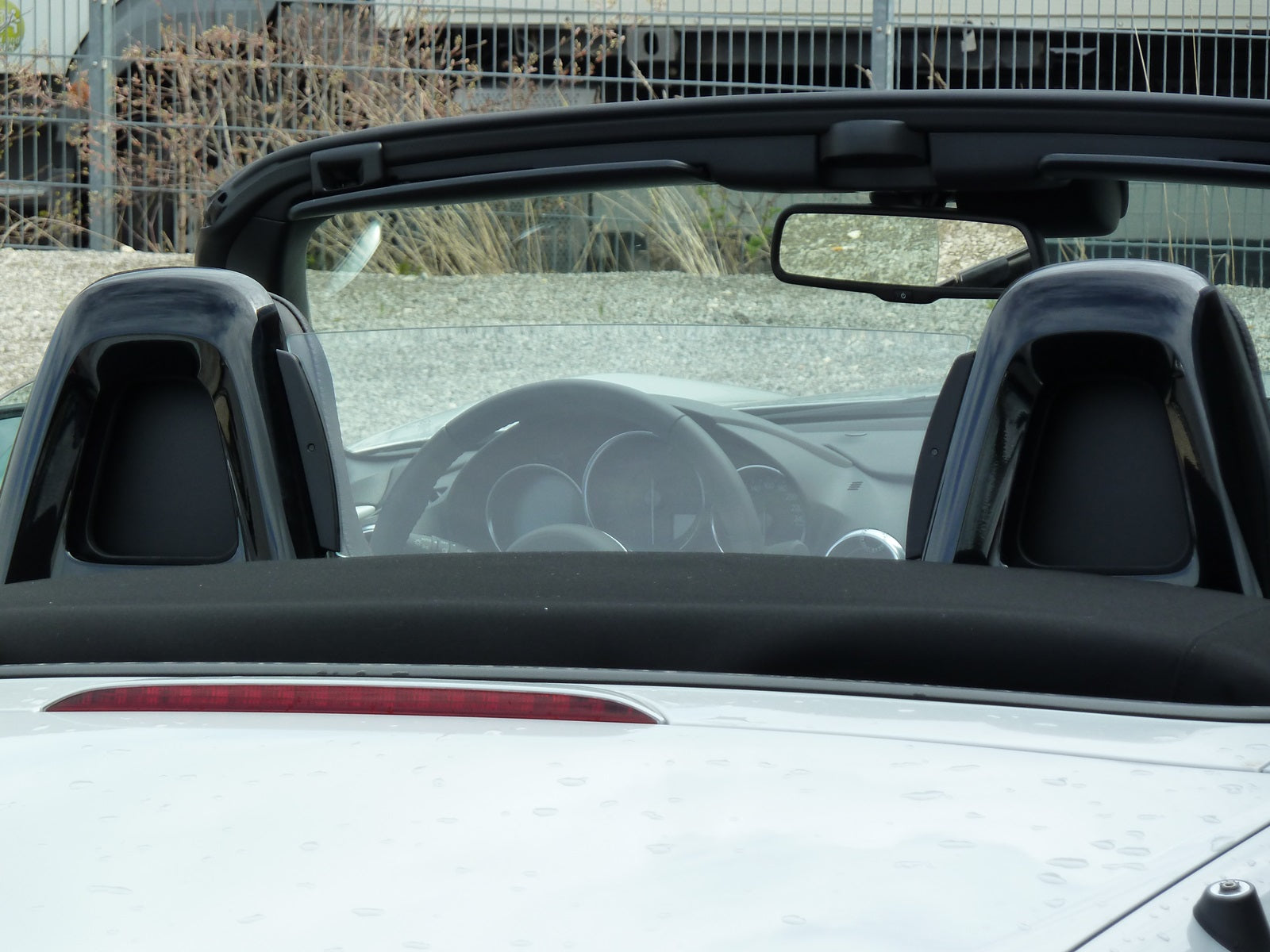 Mercedes SLK R171 UR-Windschott Clear Glass Wind Breaker / Deflector