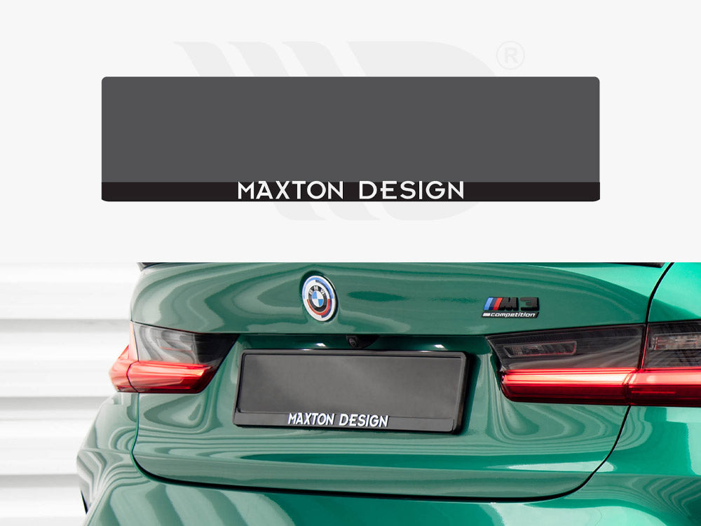 Maxton Design Numberplate Frame