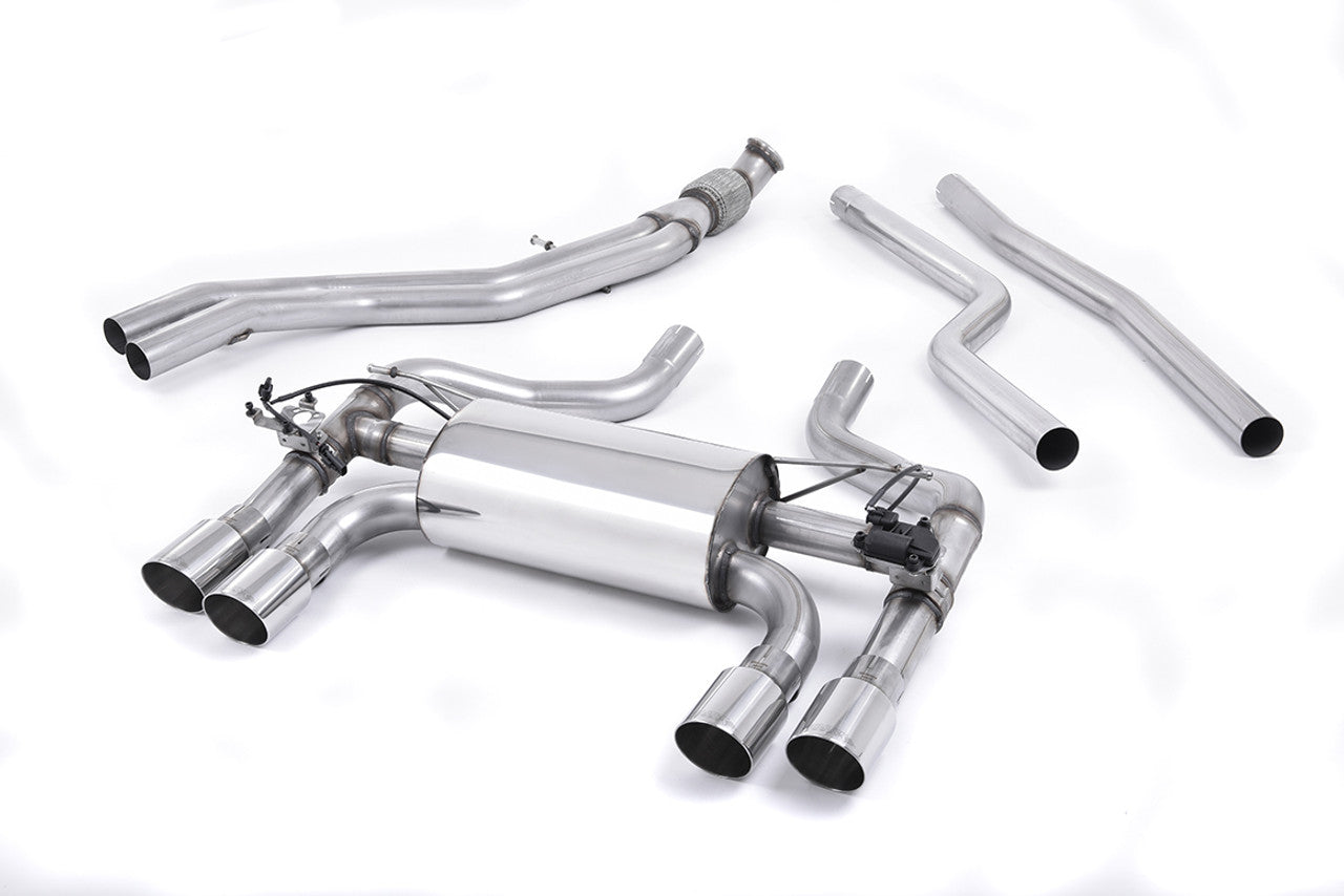 Milltek Cat-back System Hollowtek Twin Valved System for BMW M2 F87 (Polished Tips)