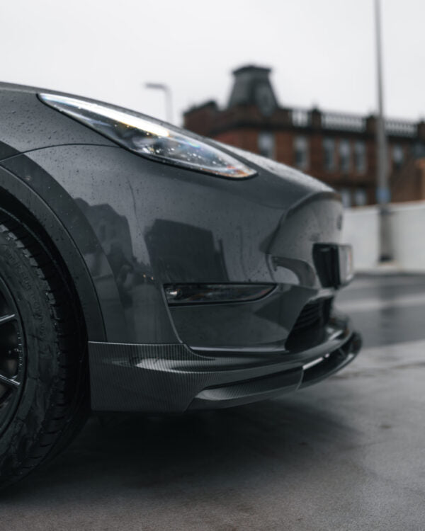 Tesla Model Y Carbon Fibre Front Splitter
