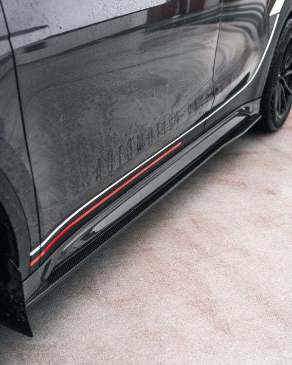 Tesla Model Y Carbon Fibre Side Skirt Replacements